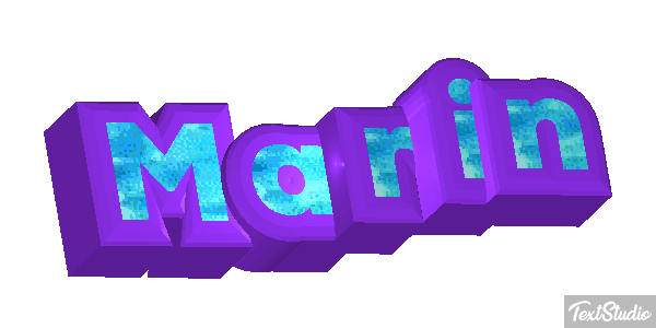 Marin Efekt tekstowy