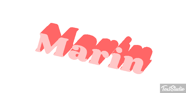 Marin Efekt tekstowy