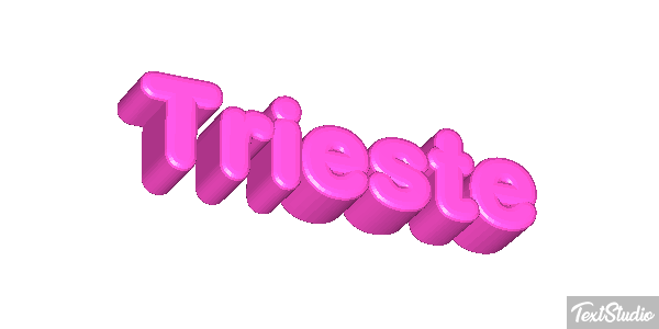 Trieste Effet de texte