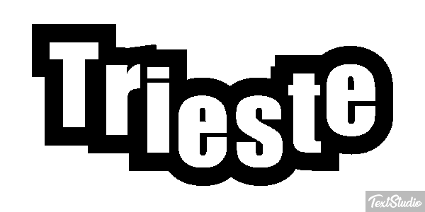 Trieste Effet de texte