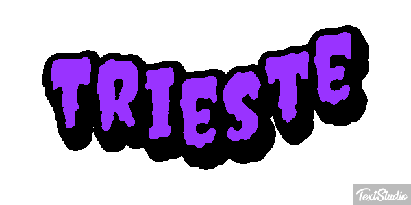 Trieste Effet de texte