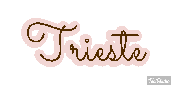 Trieste Effet de texte