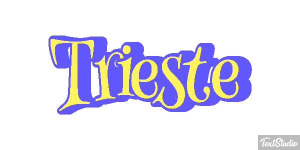 Trieste Effet de texte