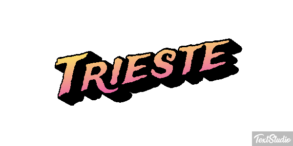 Trieste Effet de texte