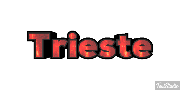 Trieste Effet de texte