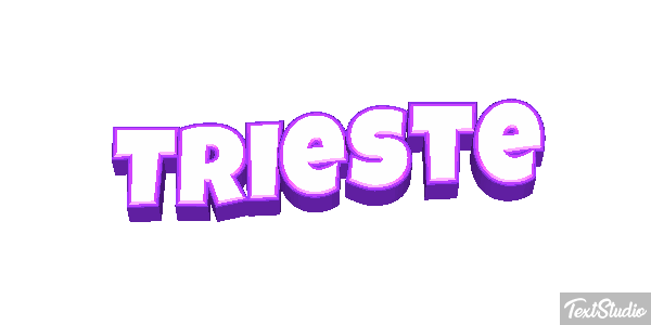 Trieste Effet de texte