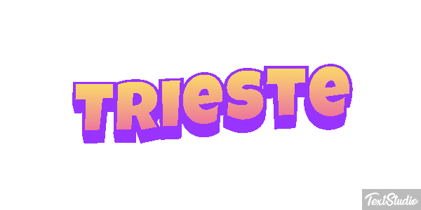 Trieste Effet de texte