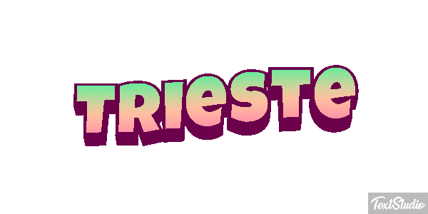 Trieste Effet de texte