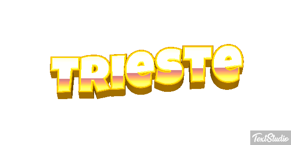 Trieste Effet de texte