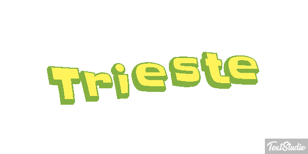 Trieste Effet de texte