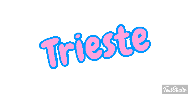 Trieste Effet de texte