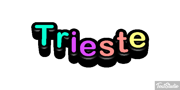 Trieste Effet de texte