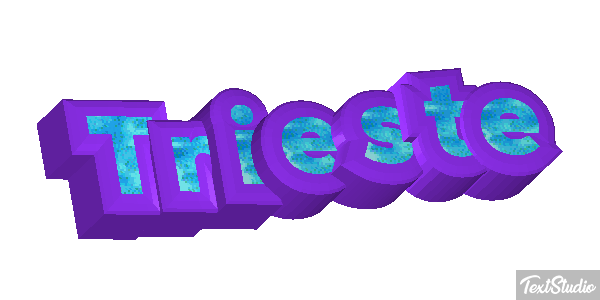Trieste Effet de texte