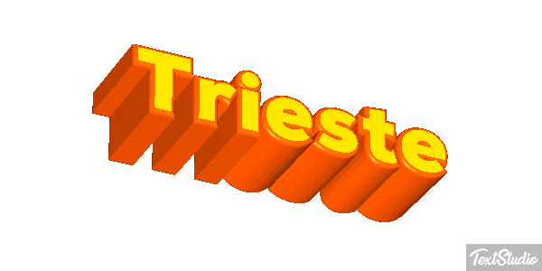 Trieste Effet de texte