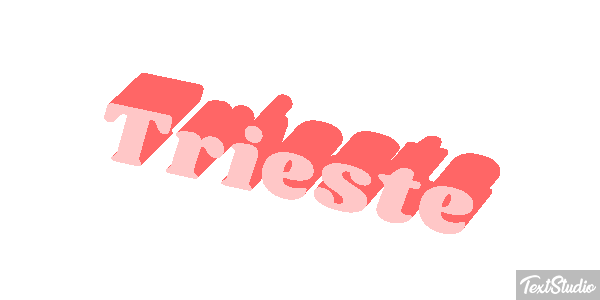 Trieste Effet de texte