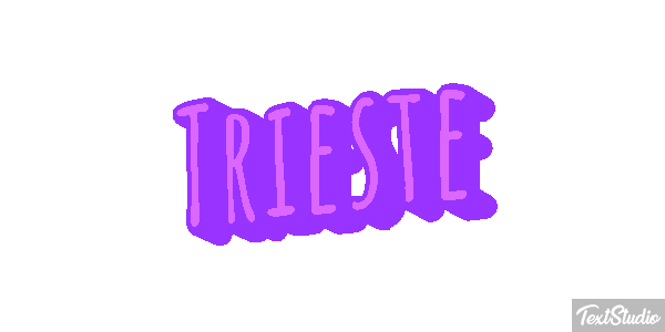 Trieste Effet de texte