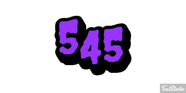 545 テキスト効果