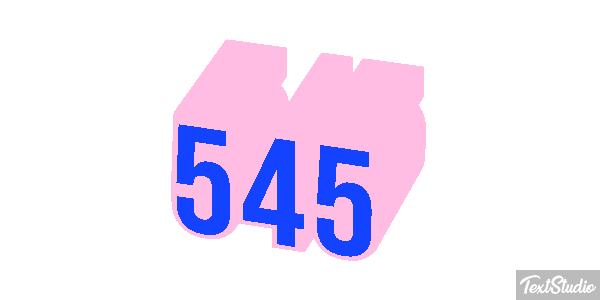 545 テキスト効果