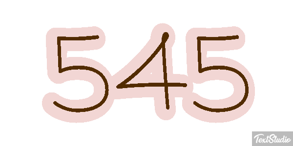 545 テキスト効果