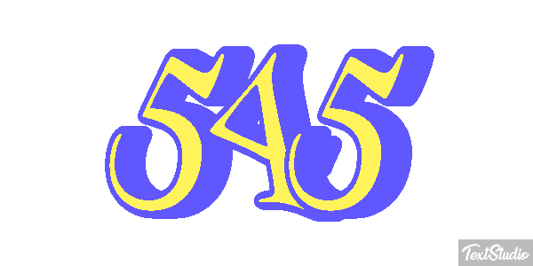 545 テキスト効果