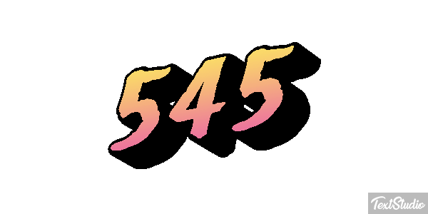 545 テキスト効果