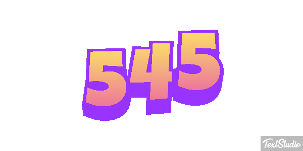545 テキスト効果