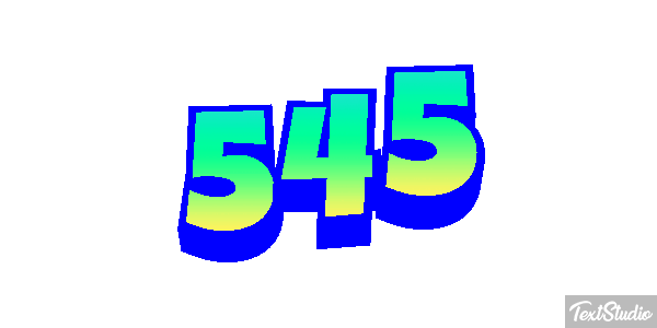 545 テキスト効果