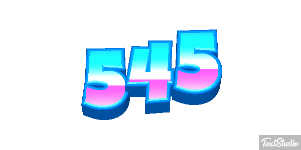 545 テキスト効果