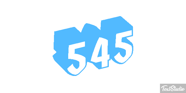 545 テキスト効果