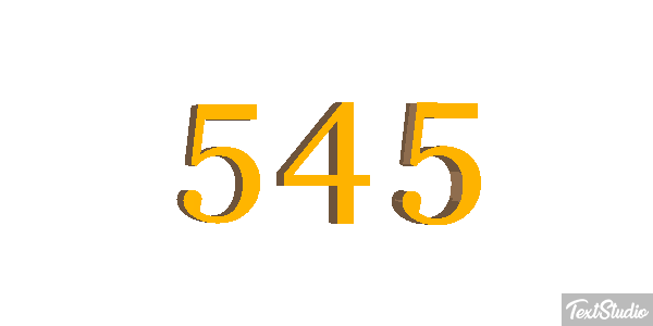 545 テキスト効果