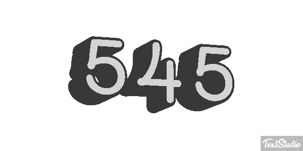 545 テキスト効果