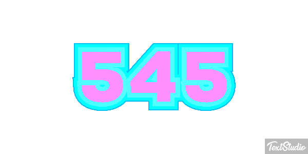 545 テキスト効果