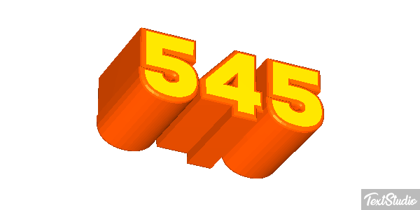 545 テキスト効果