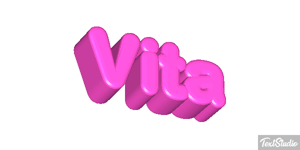 Vita Effetto testo