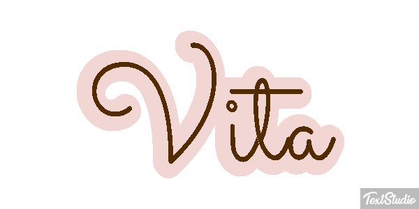 Vita Effetto testo