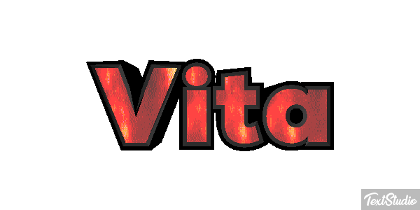 Vita Effetto testo