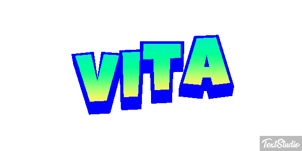 Vita Effetto testo