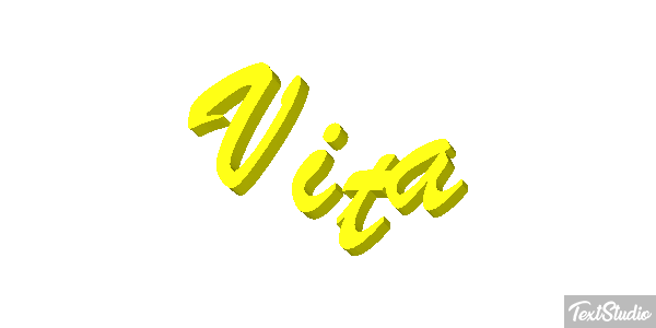 Vita Effetto testo