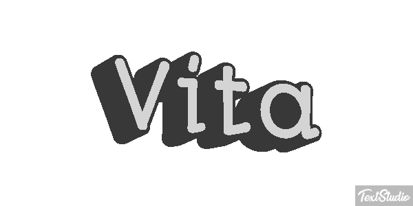 Vita Effetto testo