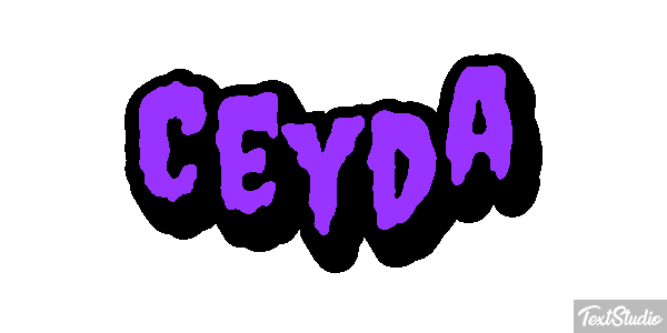 Ceyda テキスト効果