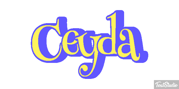 Ceyda テキスト効果