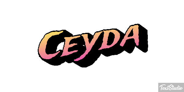 Ceyda テキスト効果