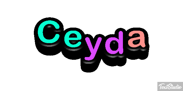 Ceyda テキスト効果