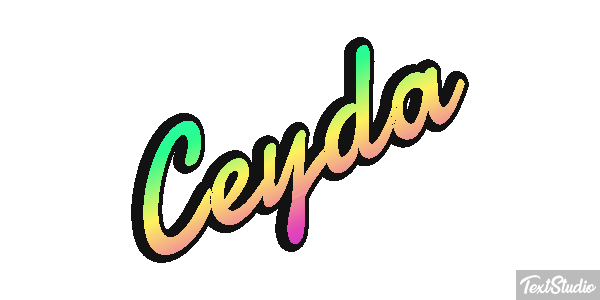 Ceyda テキスト効果