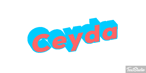 Ceyda テキスト効果