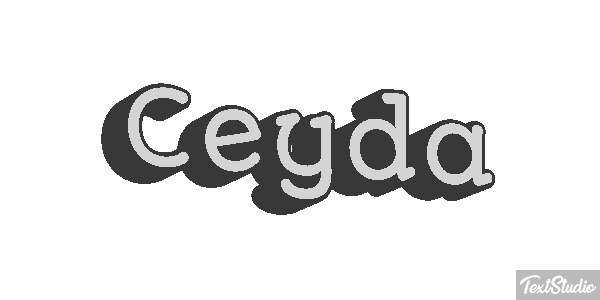 Ceyda テキスト効果