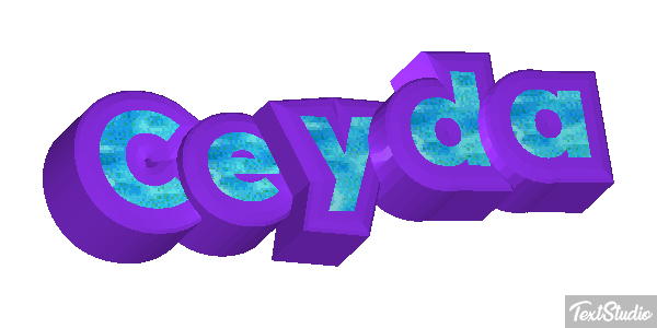 Ceyda テキスト効果