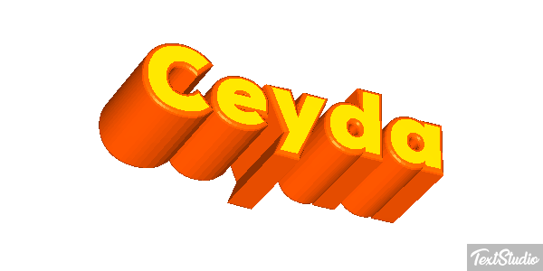 Ceyda テキスト効果
