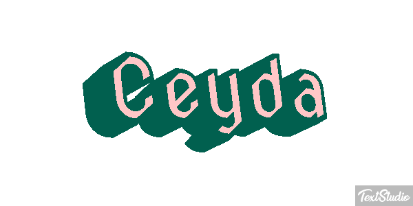 Ceyda テキスト効果