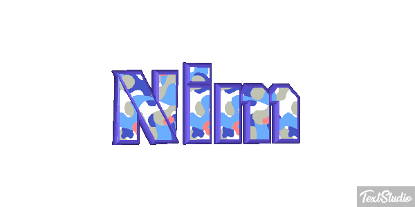 Nim テキスト効果